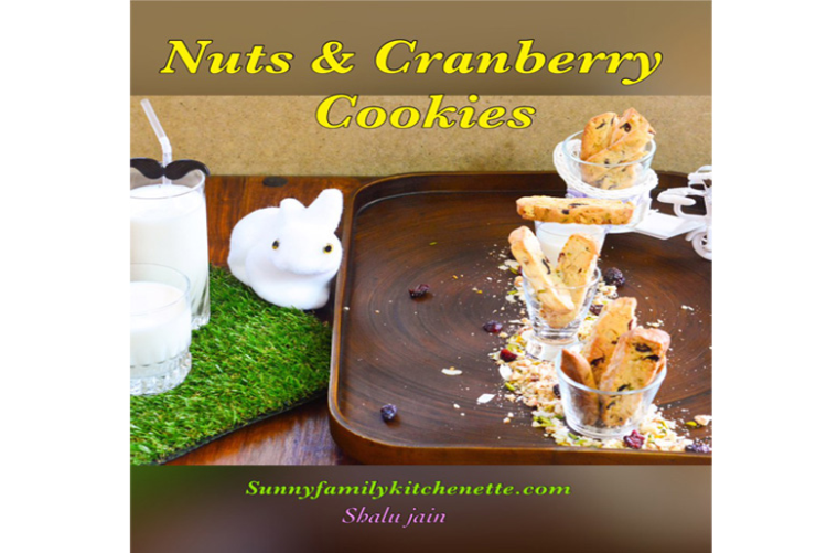 NUTS & CRANBERRY COOKIES