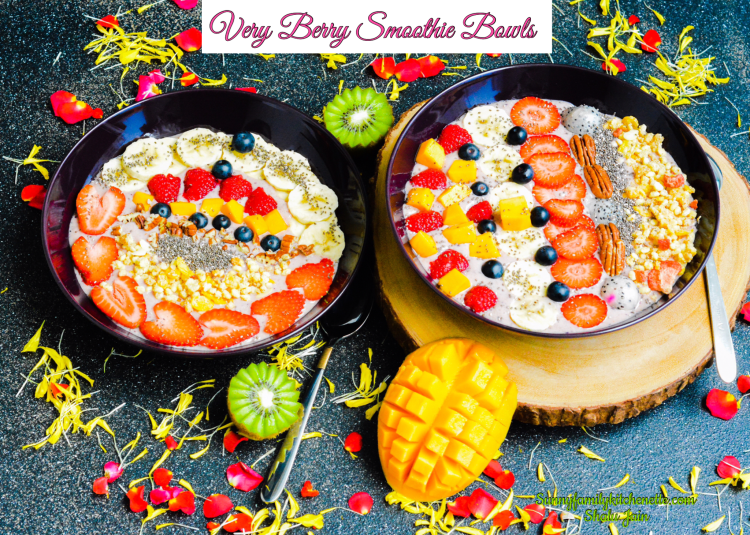 Very Berry Smoothie Bowls