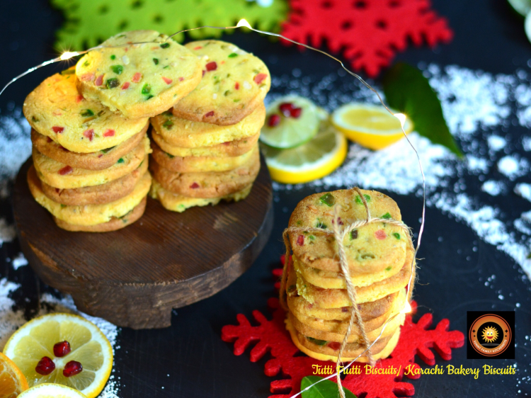 Tutti Frutti Biscuits/ Karachi Bakery Biscuits